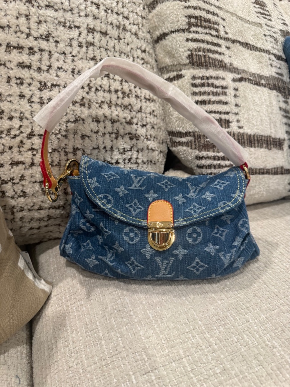 FASHION Bag, Very Soft Denim. - Picture 2 of 7